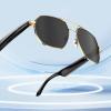 AI Translator Smart Glasses, Bluetooth Sunglasses for Men Women, Support Voice Video Chat Translation, Automatic Text Recognition, Call Noise Cancellation view 2