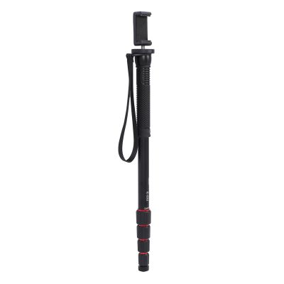 Camera Monopod Aluminum Alloy Extendable 5 Sections 11lb Load Bearing Phone Monopod for Action Camera