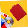 Luxshiny 10pcs Cd DVD Sleeves Red Paper Sleeve for Disc Storage for Wedding Photographers and Advertising Materials and Organization view 4