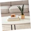 COHEALI Wooden Phone Amplifier Stand for Desk Unique Trapezoidal Design Handmade Wood Cellphone Holder for Clearer Sound Multi-Functional Office Decor view 4