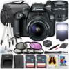 Canon EOS 4000D / Rebel T100 DSLR Camera with 18-55mm Lens + Flash + 2pc 64GB Memory Cards, Tripod, Case, Filters & More, Black (Renewed) view 1