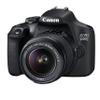 Canon EOS 2000D / Rebel T7 DSLR Camera with 18-55mm Lens and LED Video Light + 2pc 64GB Memory Cards, Tripod, Case, Filters & More, Black (Renewed) view 2