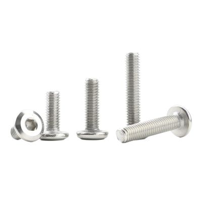 Stainless Steel Flat Head Hex Head Screws - M4 M5 M6 M8-3-30pcs Countersunk Hex Socket Screws for Furniture(20mm,M6 5pcs)