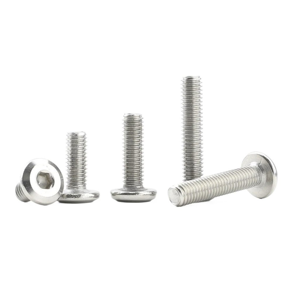 Stainless Steel Flat Head Hex Head Screws - M4 M5 M6 M8-3-30pcs Countersunk Hex Socket Screws for Furniture(20mm,M6 5pcs)