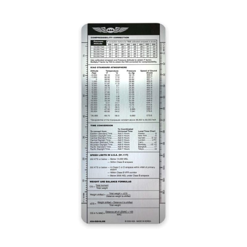 ASA-E6B-SLIDE Highspeed E6B Slide