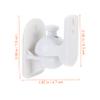 NUOBESTY 2sets Surround Sound Wall Mount Speaker Brackets for Home Kitchen and Workstation Sturdy Construction for Secure Speaker Mounting view 2