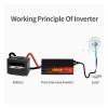 NZXEDVHU Solar Power Inverter 2000W 3000W 4000W 5000w Pure sine Wave 12v to 220v AC Voltage Converter Car Inverter(5000w,24V_220V_Universal) view 3
