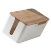 TEHAUX Cable Organizer Box Cover Router Storage Container for Charging Cords Socket and Wire Management for Home Office and Living Room view 1