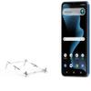 BoxWave Stand and Mount Compatible with Cricket Magic 2 5G - Pocket Aluminum Stand 3-in-1, Portable Multi Angle Viewing Riser - Metallic Silver view 1