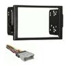 Double DIN Car Stereo Install Kit Compatible with Saturn LS for 2000, 2001, 2002, 2003, 2004, & 2005 with No Factory Amplified System view 1