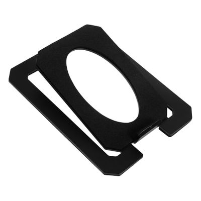 GALPADA Metal Desktop Speaker Stand Tilted Holder for Home Office Use Sturdy Design for Gaming and Speakers Efficient Space Usage and Enhanced Audio Clarity