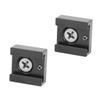 DOITOOL 2Pcs Cold Shoe Adapter Bracket Flash Mount for Camera Compatible with Threaded Devices for LED Lights Monitors and Microphones Black view 1