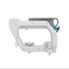 KONDOR BLUE | Top Handle Extension for Canon C400 | Integrated NATO Rail, 15mm Rod Clamp, Captive Hardware | Space Gray view 2
