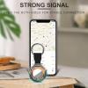 Funny Bike Riding Rider Tracker Holder Cover Shockproof Protective Case with Keychain Compatible with Air Tag 1PCS view 4