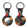 Sea Turtle Ocean Starfish Tracker Holder Cover Shockproof Protective Case with Keychain Compatible with Air Tag 1PCS view 1