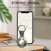 Animal Black Bear Tracker Holder Cover Shockproof Protective Case with Keychain Compatible with Air Tag 1PCS view 4