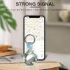 Beer Cat Tracker Holder Cover Shockproof Protective Case with Keychain Compatible with Air Tag 1PCS view 4