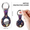 Animal Monkey Gorilla Riding Motorcycle Tracker Holder Cover Shockproof Protective Case with Keychain Compatible with Air Tag 2PCS view 2