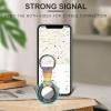 Three Otters Tracker Holder Cover Shockproof Protective Case with Keychain Compatible with Air Tag 1PCS view 4