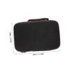 BRIGHTFUFU 1pc Multi-functional Digital Storage Bag Camera Pouch Cuttable Sponge for Outdoor Travel and Protection Medium Black view 2