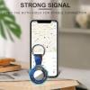 Candlelight Dinner Coastal Balcony Tracker Holder Cover Shockproof Protective Case with Keychain Compatible with Air Tag 2PCS view 4