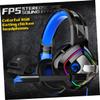 CHILDWEET Led Gaming Headset with Microphone Surround Sound Earmuffs Noise-canceling Design for Immersive Gaming Color Wired Headphones view 2
