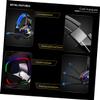 CHILDWEET Led Gaming Headset with Microphone Surround Sound Earmuffs Noise-canceling Design for Immersive Gaming Color Wired Headphones view 4