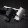 Handmade Wood Hand Grip L Plate Alloy Base for Fu ji Film GFX100RF Camera Holder (Black Grip + Black Base) view 2