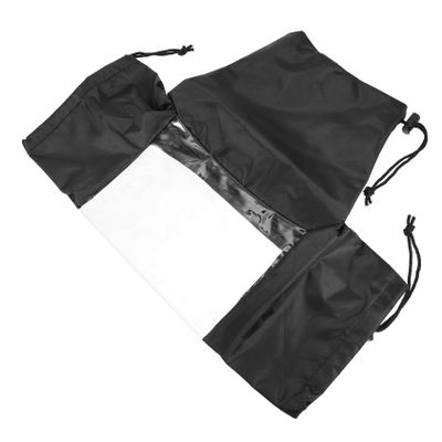 DOITOOL Camera Rain Cover Transparent Window for Photos Windproof Rainproof Lens Types for Outdoor Photography