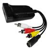 Tofficu Svideo to Composite Video Converter Box to Adapter for Easy Connection to Older Systems Compact and Lightweight Design for Digital Entertainment Presentations and More view 4