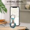 Lionfish Tropical Fish Tracker Holder Cover Shockproof Protective Case with Keychain Compatible with Air Tag 2PCS view 4