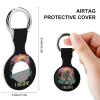 Believe Bigfoot Sasquatch Tracker Holder Cover Shockproof Protective Case with Keychain Compatible with Air Tag 1PCS view 2
