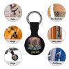Believe Bigfoot Sasquatch Tracker Holder Cover Shockproof Protective Case with Keychain Compatible with Air Tag 1PCS view 3