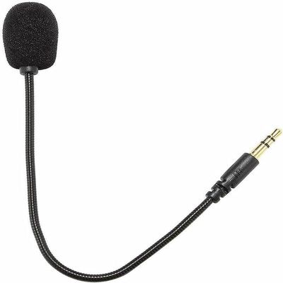 aoukoslt Black Headset Microphone Adjustable 360 Degrees Bendable Jack Headphone Controller Z5a5 Combined Game Gaming Mic to Mic Headsets Accessories, Earbud and in-Ear Headphones 3.5mm 