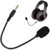 aoukoslt Black Headset Microphone Adjustable 360 Degrees Bendable Jack Headphone Controller Z5a5 Combined Game Gaming Mic to Mic Headsets Accessories, Earbud and in-Ear Headphones 3.5mm  view 4