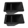 Garneck Speaker Cabinet Handles - 2 Pack Black Speaker Side Handles for Easy Carrying and Replacement - Durable Plastic Design for Audio Cabinets and Speaker Boxes view 1