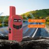 5 Pack A5 Mini Walkie Talkie USB-C Charging UHF 400-470Mhz Handheld Radio Scrambler Wireless Replication Two Way Radio (Red) view 4
