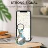Coastal City Seaside Town Tracker Holder Cover Shockproof Protective Case with Keychain Compatible with Air Tag 2PCS view 4
