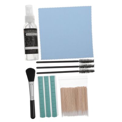 DIYEAH Earphone Cleaning Brush Kit for Keyboard Phone Dust Remover Tool Set Microfiber Cloth Compatible Headphones Effective Cleaning for Electronic Devices