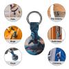 Flying Dragon Tracker Holder Cover Shockproof Protective Case with Keychain Compatible with Air Tag 1PCS view 3
