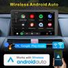 8 Core Car Radio Stereo for Honda Accord 8th 2008 2009 2010 2011 2012 Upgrade with Wireless Carplay & Android Auto, 10.1 Inch QLED Touch Screen Car Radio with 5G WiFi GPS FM/SWC Bluetooth (Black 001) view 4