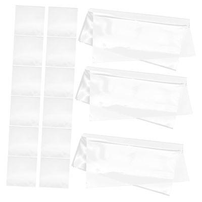 Luxshiny 25pcs Vinyl Record Sleeves Outer Plastic Record Sleeves for Vinyl Album Cover Protective Bag