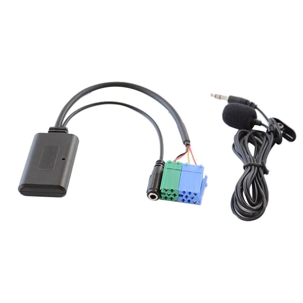 CHJMGMD Motorcycle Parts Car Music Audio Microphone Handsfree ISO for Fiat Grande Punto Alfa Romeo After 2007 for VISTEON Strong and Durable