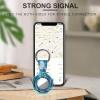 Piratees Ship Moon Ocean Tracker Holder Cover Shockproof Protective Case with Keychain Compatible with Air Tag 1PCS view 4