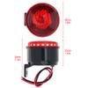 DriSentri Alert Siren, 12V/24V 6 Tone Car Alarm Horn Auto Warning Siren Horn with Light for Motorcycle Car Vehicle view 2