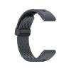 20 22 26mm Quick Fit Silicone Magnetic Band for Garmin Fenix 8 6/6X/6XPro/7/7X/5//5s/5X/5XPlus/3/Forerunner 945(Gray,26mm) view 1