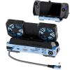 Detachable Dual Cooling Fans 15 in 1 Steam Deck Docking Station with 4K@60Hz 4 USB Ports,1000Mbps,SD/TF Slot,USB-C 100W PD,HD2.0 40Gbps Adapter for Steam Deck/Rog Ally/Switch/Legion Go view 1