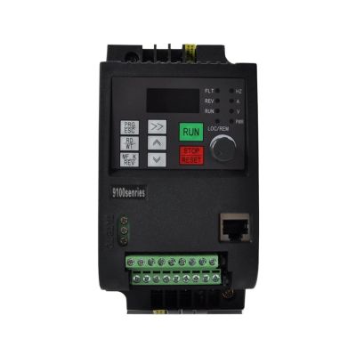 1pc Variable Frequency Inverter 110V Frequency Converter Single-Phase Input 3-Phase Output Drive Converter Frequency(2.2kw 110v)