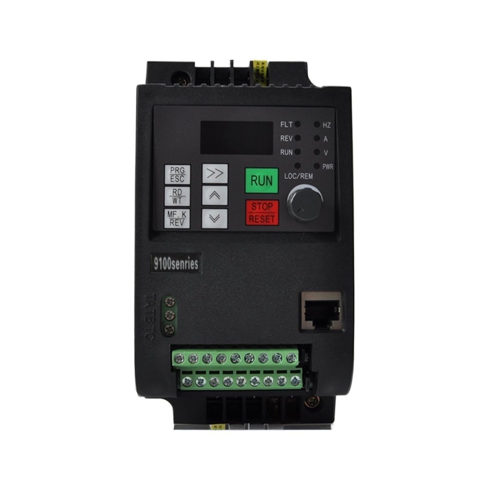 1pc Variable Frequency Inverter 110V Frequency Converter Single-Phase Input 3-Phase Output Drive Converter Frequency(2.2kw 110v)