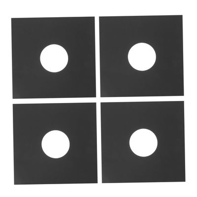 Cabilock 4pcs Vinyl Record Sleeves Outer Protective Covers Record Paper Sleeves for Vinyl Jackets